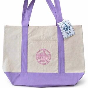 Trader Joe's reusable large tote bag New with tag